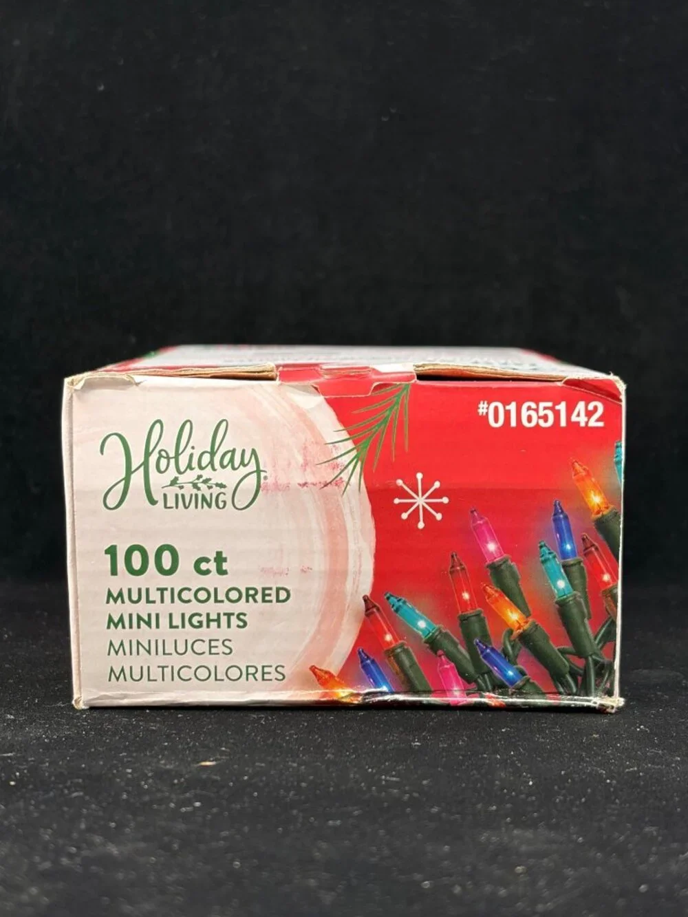 Holiday Living 100 Multi Color Mini Lights Indoor Outdoor Christmas NWB